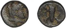Erythrae Kinns 1980 Period I, AE 4