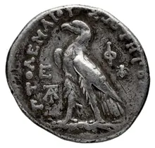 Птолемей III Эвергет rev
