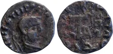 Strato II of Bactria obv