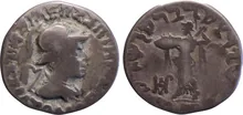 Strato I of Bactria obv