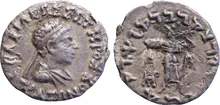 Strato I of Bactria obv
