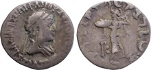 Strato I of Bactria obv