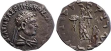 Strato I of Bactria obv