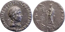 Strato I of Bactria obv