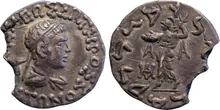 Strato I of Bactria obv