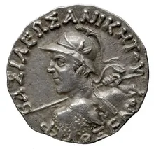 Philoxenus of Bactria obv