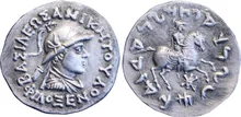 Philoxenus of Bactria obv