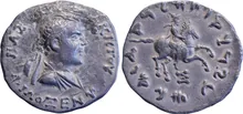 Philoxenus of Bactria obv