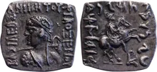 Philoxenus of Bactria obv