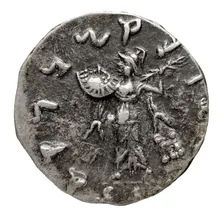 Menander I of Bactria rev
