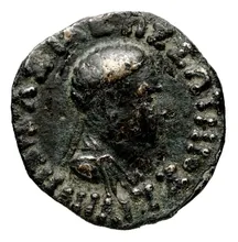 Menander I of Bactria obv