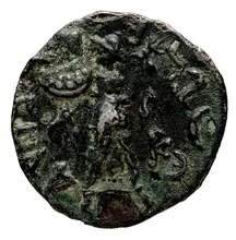 Menander I of Bactria rev