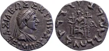 Hermaeus of Bactria obv