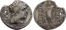 Heliocles I of Bactria obv