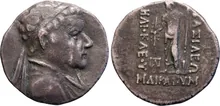 Heliocles I of Bactria obv