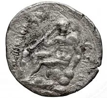 Euthydemus I of Bactria rev
