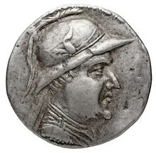 Eucratides I of Bactria obv