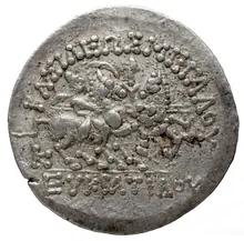 Eucratides I of Bactria rev