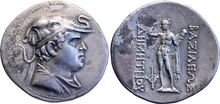 Demetrius I of Bactria obv