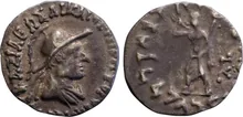 Archebius of Bactria obv