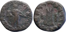 Apollodotus II of Bactria obv