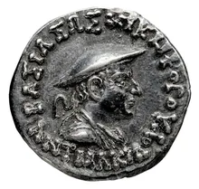 Antialcidas of Bactria obv