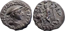 Antialcidas of Bactria obv