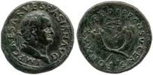 RIC II, Part 1 (second edition) Vespasian 756