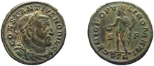 RIC VI Treveri 595a