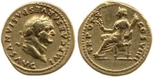 RIC II, Part 1 (second edition) Vespasian 1061 reverse