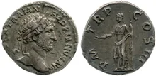 RIC II, Part 3 (second edition) Hadrian 223
