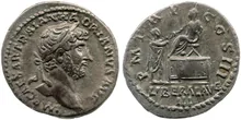 RIC II, Part 3 (second edition) Hadrian 308
