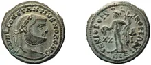 RIC VI Alexandria 33a