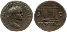 RIC II, Part 1 (second edition) Vespasian 1200