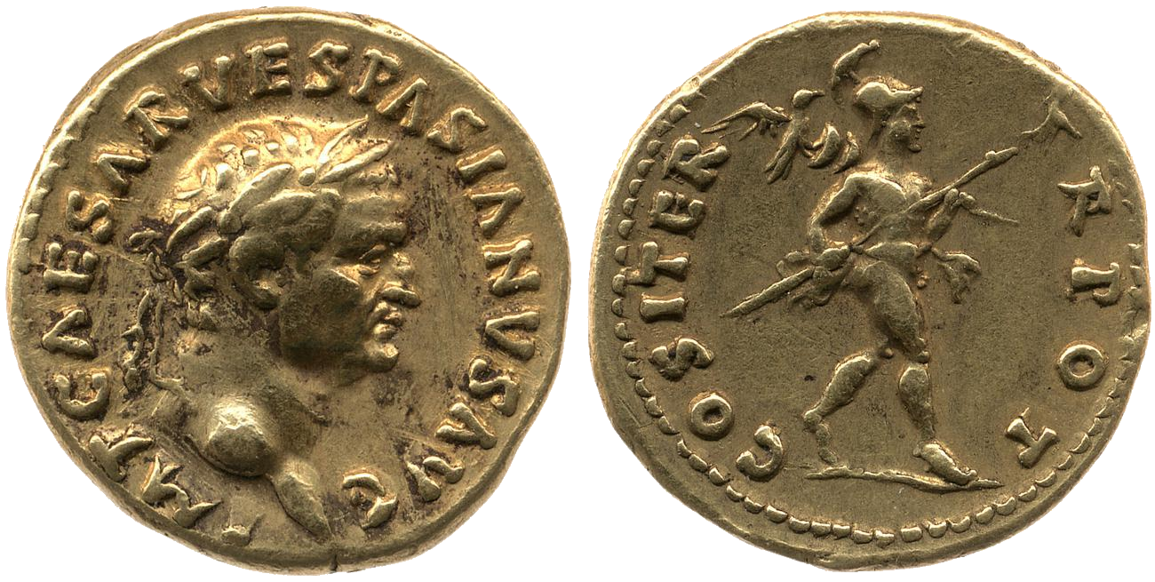 RIC II, Part 1 (second edition) Vespasian 22 obv