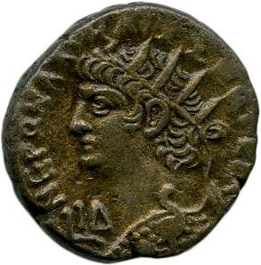 Римская империя · Nero · Tetradrachm · I в., аверс, Федеральное государственное бюджетное учреждение культуры "Государственный музей изобразительных искусств имени А.С. Пушкина"