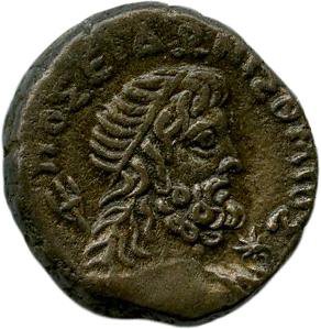 Римская империя · Nero · Tetradrachm · I в., реверс, Федеральное государственное бюджетное учреждение культуры "Государственный музей изобразительных искусств имени А.С. Пушкина"