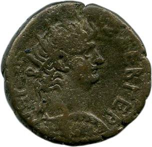 Римская империя · Nero · Tetradrachm · I в., аверс, Федеральное государственное бюджетное учреждение культуры "Государственный музей изобразительных искусств имени А.С. Пушкина"