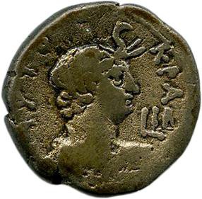 Римская империя · Nero · Tetradrachm · I в., реверс, Федеральное государственное бюджетное учреждение культуры "Государственный музей изобразительных искусств имени А.С. Пушкина"