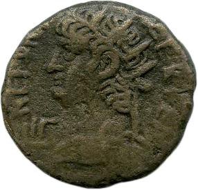 Римская империя · Nero · Tetradrachm · I в., аверс, Федеральное государственное бюджетное учреждение культуры "Государственный музей изобразительных искусств имени А.С. Пушкина"