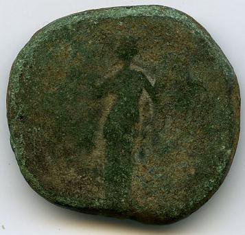 Римская империя · Antoninus Pius · Sestertius · I в., реверс, Федеральное государственное бюджетное учреждение культуры "Государственный музей изобразительных искусств имени А.С. Пушкина"
