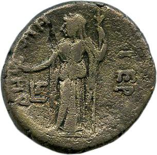 Римская империя · Nero · Tetradrachm · I в., реверс, Федеральное государственное бюджетное учреждение культуры "Государственный музей изобразительных искусств имени А.С. Пушкина"