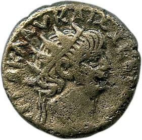 Римская империя · Nero · Tetradrachm · I в., аверс, Федеральное государственное бюджетное учреждение культуры "Государственный музей изобразительных искусств имени А.С. Пушкина"
