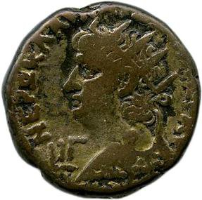 Римская империя · Nero · Tetradrachm · I в., аверс, Федеральное государственное бюджетное учреждение культуры "Государственный музей изобразительных искусств имени А.С. Пушкина"