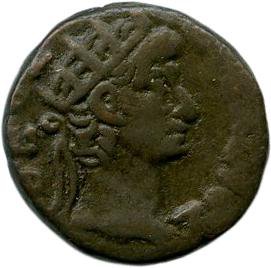 Римская империя · Nero · Tetradrachm · I в., реверс, Федеральное государственное бюджетное учреждение культуры "Государственный музей изобразительных искусств имени А.С. Пушкина"