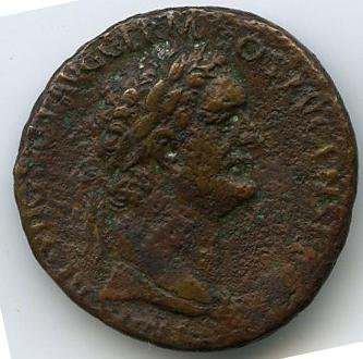 Римская империя · Domitian · As · I в., аверс, Федеральное государственное бюджетное учреждение культуры "Государственный музей изобразительных искусств имени А.С. Пушкина"