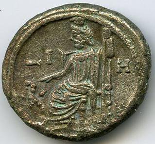 Римская империя · Hadrian · Tetradrachm · I в., реверс, Федеральное государственное бюджетное учреждение культуры "Государственный музей изобразительных искусств имени А.С. Пушкина"