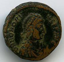 Римская империя · Honorius · III в., аверс, Федеральное государственное бюджетное учреждение культуры "Государственный музей изобразительных искусств имени А.С. Пушкина"