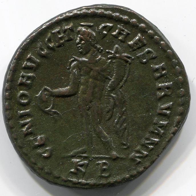 Римская империя · Follis · II в., аверс, Федеральное государственное бюджетное учреждение культуры "Государственный музей изобразительных искусств имени А.С. Пушкина"