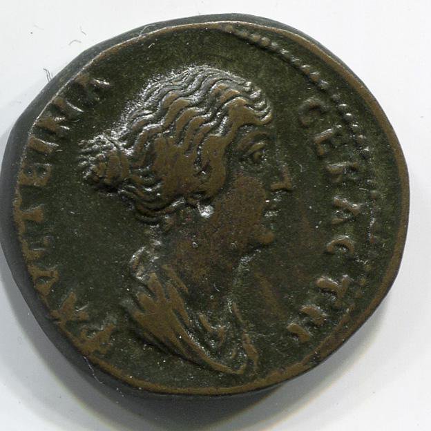 Римская империя · Marcus Aurelius · As · I в., реверс, Федеральное государственное бюджетное учреждение культуры "Государственный музей изобразительных искусств имени А.С. Пушкина"